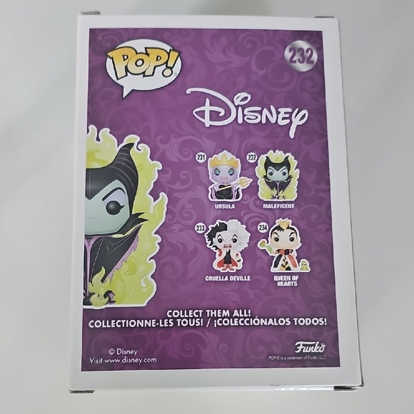 Funko Pop Disney Maleficent Vinyl Figure - Picture 3 of 6